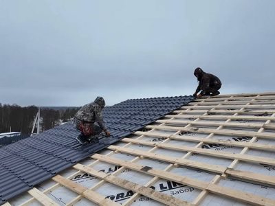Утепление крыши, монтаж кровли в Видном